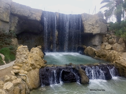 Novemberurlaub Palmeral Wasserfall W